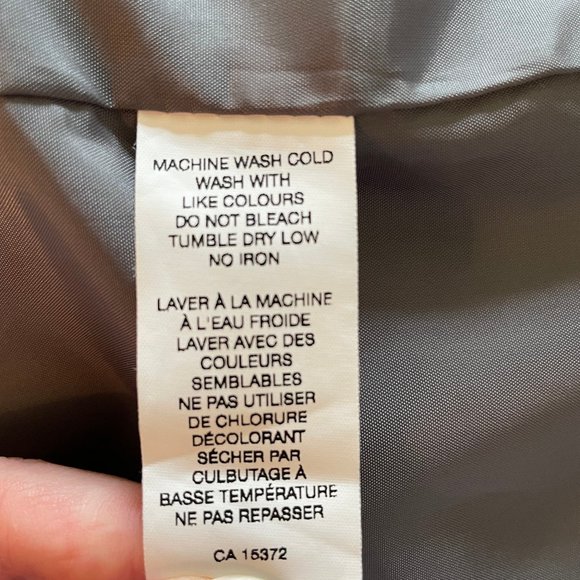 Joe Fresh Men's Gray Nylon Utility Windbreaker, Size L - Picture 7 of 9